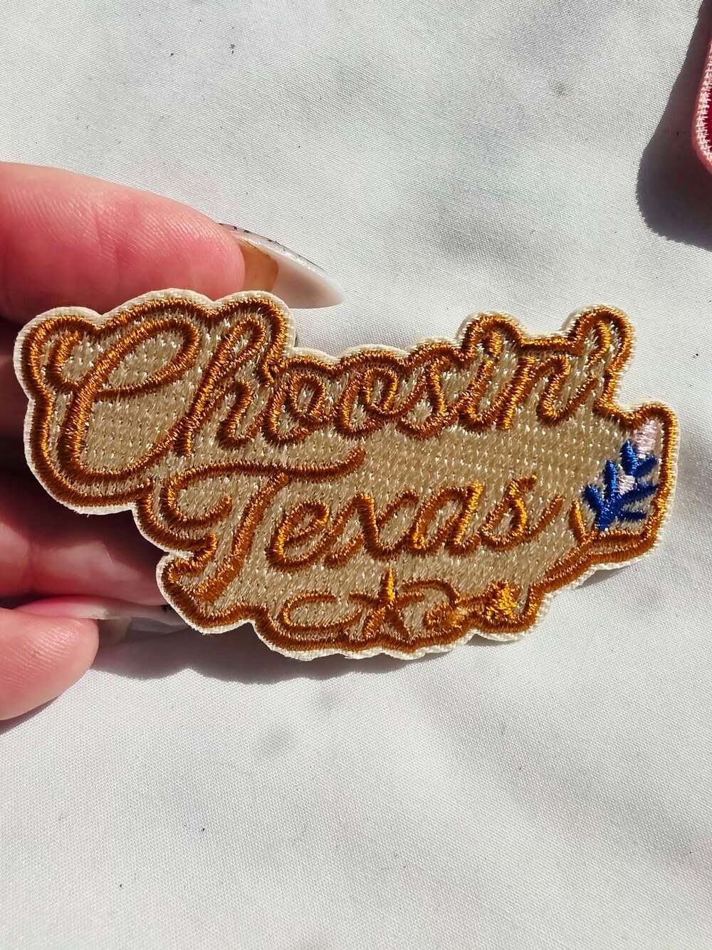 Choosing Texas Iron-On Patch